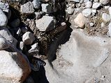 26 Milarepa Footprint At Tamdrin In The Lha Chu Valley On Mount Kailash Outer Kora A vivid footprint of Milarepa in a rock is next to Tamdrin in the Lha Chu Valley.